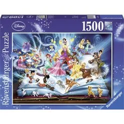 Ravensburger, Disney's Magiske Eventyrbog Puslespil Med 1500 Brikker