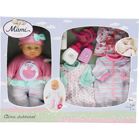 Mami Baby Alma Dukkesæt 5 Mami Baby Alma Dukkesæt - Billede 3