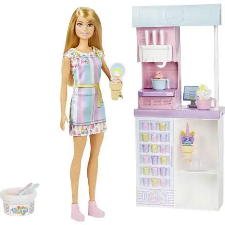 Barbie Isbutik Legesæt 5 Barbie Isbutik Legesæt - Billede 3