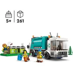 LEGO City 60386 Affaldssorteringsbil 11 LEGO City 60386 Affaldssorteringsbil -Konstruktionslegetøj butik 01d49a3320aa4d97f84fb3295cf05b33