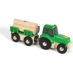 BRIO Traktor Med Vogn Og Tømmer 33799 -Konstruktionslegetøj butik 020c79640843f425f50612535bb19f65