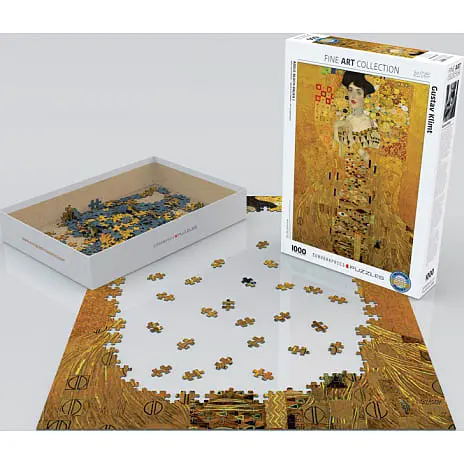 Eurographics Puslespil Adele Bloch-Bauer I - 1000 Brikker 4 Eurographics Puslespil Adele Bloch-Bauer I - 1000 Brikker - Billede 2