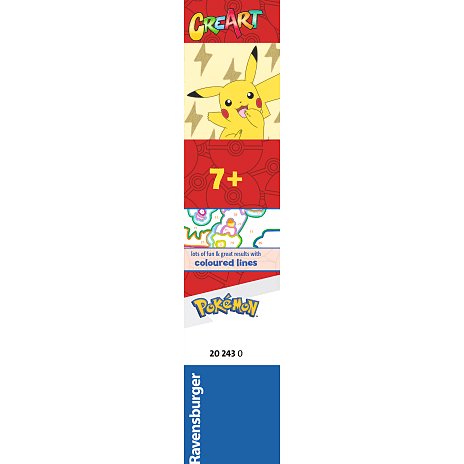 Ravensburger CreArt Pokémon 4 Ravensburger CreArt Pokémon - Billede 2