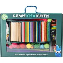 Andre Mærker Hobby Kuffert Med 500 Dele