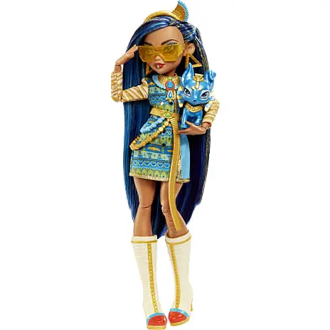 Monster High Dukke - Cleo De Nile 4 Monster High Dukke - Cleo De Nile - Billede 2