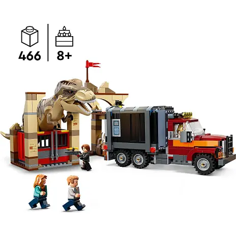 LEGO® Jurassic World T. Rex Og Atrociraptor På Dinosaurflugt 76948 5 LEGO® Jurassic World T. Rex Og Atrociraptor På Dinosaurflugt 76948 - Billede 3