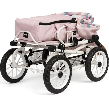 BRIO Kombi Dukkevogn, Dråbemønster, Pink 13 BRIO Kombi Dukkevogn, Dråbemønster, Pink - Billede 11