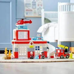 LEGO DUPLO Brandstation Og Helikopter 10970 -Konstruktionslegetøj butik 0505c588 ecdd 4814 9ff9 ce484940280f