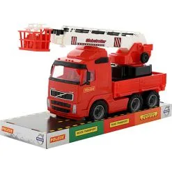 Polesie Brandbil Med Stigevogn På Lad 580x195x340mm -Konstruktionslegetøj butik 052f6a4e ee54 4cd2 8423 0c78e23529f5