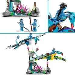 LEGO® Avatar Jake Og Neytiris Første Furie-flyvetur 75572 -Konstruktionslegetøj butik 05663040ee9f385b868099dfd97e3b2b