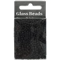 Andre Mærker Rocaiperler - Sort Frost