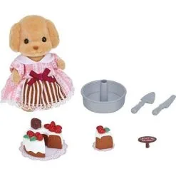 Sylvanian Families Sæt Til Kagedekoration