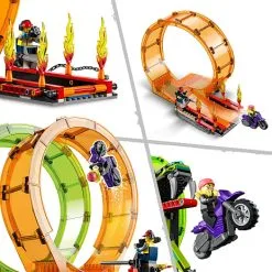 LEGO® City Stuntarena Med Dobbelt Loop 60339 -Konstruktionslegetøj butik 0bdeca95 59dc 4a89 b9e9 2103f89e0146