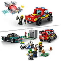 LEGO® City Brandslukning Og Politijagt 60319 -Konstruktionslegetøj butik 0c754cc1 6355 4ddb 9c6b b49b47dacc60