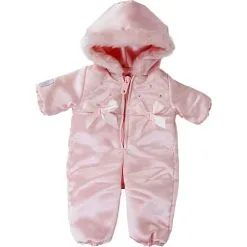 Tiny Treasures Pink Skidragt Med Sløjfe