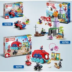 LEGO Marvel Team Spideys Mobile Hovedkvarter 10791 -Konstruktionslegetøj butik 10ca3468dbbdfc7b29c037646de3f5cc