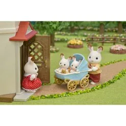 Sylvanian Families Sylvanian Tvillinge Barnevogn -Konstruktionslegetøj butik 13a1b196f676e83e9bcd66ac3af36822