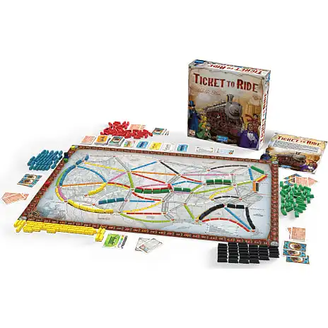 Ticket To Ride US Brætspil 4 Ticket To Ride US Brætspil - Billede 2