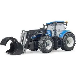 Bruder New Holland T7.315 Traktor Med Frontlæsser