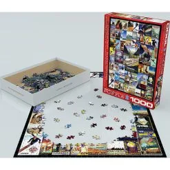 Eurographics Puslespil Railroad Adventures - 1000 Brikker -Konstruktionslegetøj butik 162d274b f531 411b b15e 597c3aa0cbe5