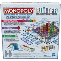 Hasbro Gaming Monopoly Builder - Brætspil -Konstruktionslegetøj butik 164e9437 3993 4436 9cca 45652325541a