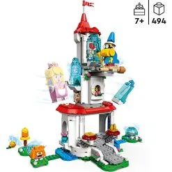 LEGO® Super Mario™ Peach-kattedragt Og Frosttårn – Udvidelsessæt 71407 -Konstruktionslegetøj butik 1833ec82 43bb 4e39 b06d 75305db2dc84