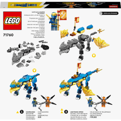 LEGO® NINJAGO® Jays Tordendrage EVO 71760 -Konstruktionslegetøj butik 183f11d7 d749 4491 81d1 2ffb0a28f2cd