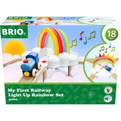 Brio 36002 Togbane Light Up Regnbue-sæt