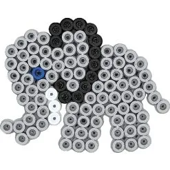 Hama Maxi 600 Perler Og 2 Stiftplader I Bøtte - Løve Og Elefant -Konstruktionslegetøj butik 19e43d88fe7ecc6c4036893e280b1554