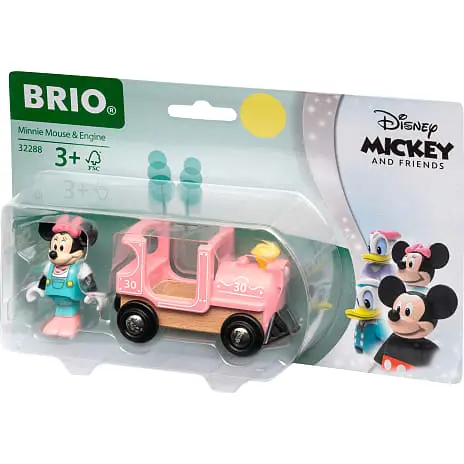 BRIO 32288 Minnie Mouse Og Lokomotiv 6 BRIO 32288 Minnie Mouse Og Lokomotiv - Billede 4