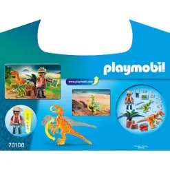 Playmobil 70108 Dino Explorer Kuffertsæt -Konstruktionslegetøj butik 1b1f19a9 1543 41d2 91e9 1e7d65d7e28f