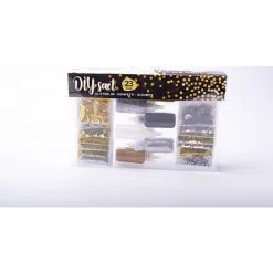 Andre Mærker Diy Sæt M Glitter Lim Konfetti Guld