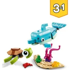 LEGO® Creator Delfin Og Skildpadde 31128 -Konstruktionslegetøj butik 1d50cfbc 9d61 41c4 986b afa0cacabf23