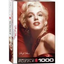 Eurographics Puslespil Marilyn Monroe Red Portrait - 1000 Brikker -Konstruktionslegetøj butik 1dffee90 0bb0 4f12 aa14 fafa79477efb