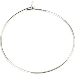 Andre Mærker Creoler, Forsølvet, 6stk. [10005246-EA, 10005246-EA]