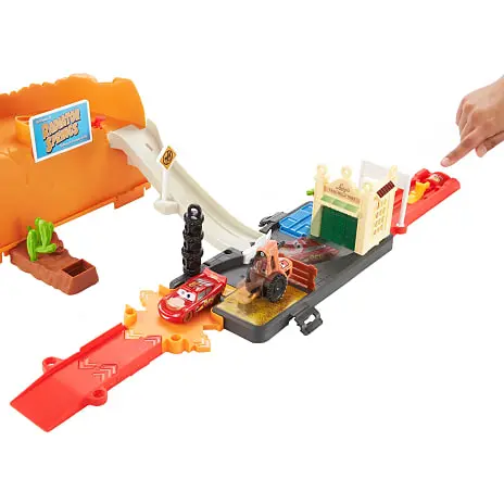 Disney Cars Race & Go Playset 4 Disney Cars Race & Go Playset - Billede 2
