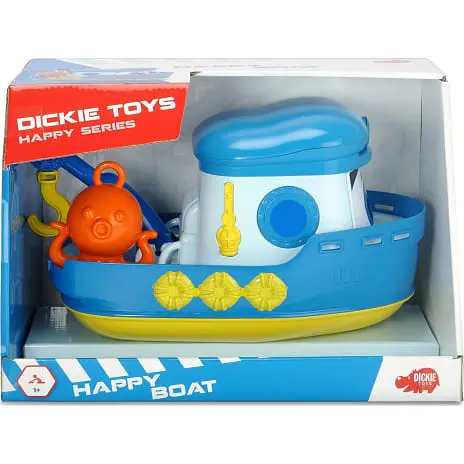 Dickie Toys Happy Boat Free Wheel Flydende Med Blæksprutte 9 Dickie Toys Happy Boat Free Wheel Flydende Med Blæksprutte - Billede 7