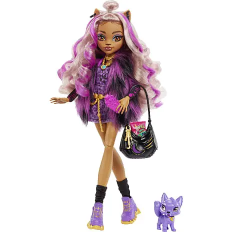 Monster High Dukke - Clawdeen Wolf 3 Monster High Dukke - Clawdeen Wolf