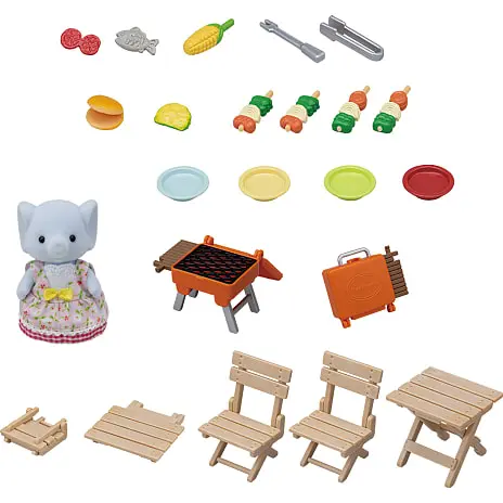 Sylvanian Families Picnic Legesæt Med Figur 6 Sylvanian Families Picnic Legesæt Med Figur - Billede 4
