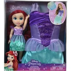 Disney Princess Ariel Dukke Med Kjole -Konstruktionslegetøj butik 26aa9366 f697 4606 9096 81ef46b3c25b