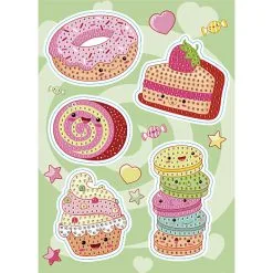 1CONZEPT Diamond Art Stickers 13x18 Cm - Kager