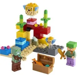 LEGO® Minecraft™ Koralrevet 21164 -Konstruktionslegetøj butik 272ba5a1 78bb 42f7 be19 2bfe08bd472e