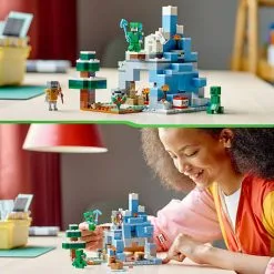 LEGO Minecraft 21243 De Frosne Tinder -Konstruktionslegetøj butik 285dd9e6b6ff5a238aa227048200199c