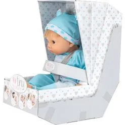 Tiny Treasure Dukke Med Blond Hår - Blå -Konstruktionslegetøj butik 2b0bd40a b5ea 438e 99a2 5c984fc6f536