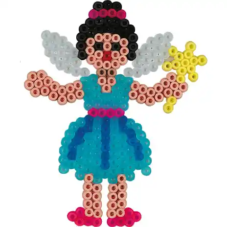 Hama Midi Blisterpak 1100 Perler + Fe Plade 317 4 Hama Midi Blisterpak 1100 Perler + Fe Plade 317 - Billede 2