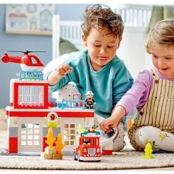 LEGO DUPLO Brandstation Og Helikopter 10970 -Konstruktionslegetøj butik 2c0502d7 f155 4db8 9a45 95ec03dfaddb