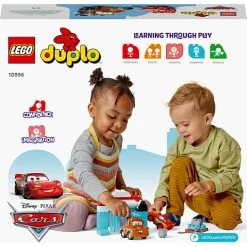 LEGO DUPLO 10996 Disney Og Pixars Biler Lynet McQueen Og Bumles Sjove Bilvask -Konstruktionslegetøj butik 2d8059da14dd4c195ba8da5e0b76d1f7