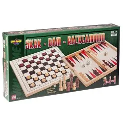 VINI GAME Skak, Dam Og Backgammon