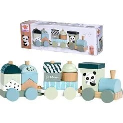 Eichhorn Tog I Træ Med 2 Vogne Og 13 Klodser -Konstruktionslegetøj butik 2ea7b65c 40b8 4370 acd6 e57a3eab2580