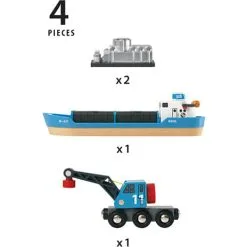 BRIO 33534 Containerskib -Konstruktionslegetøj butik 2eaf45ce 68a2 4a2a 9b85 80c47e6b048f